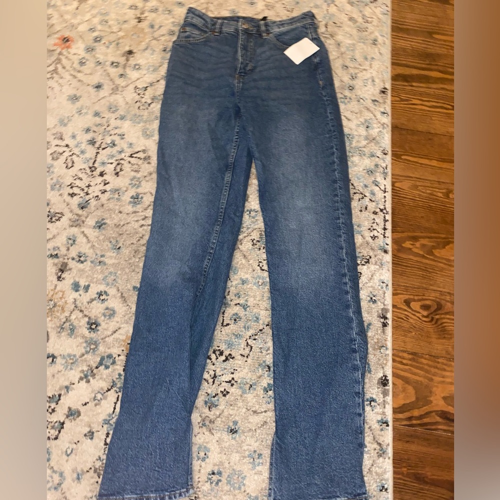 H & M straight fit jeans womens